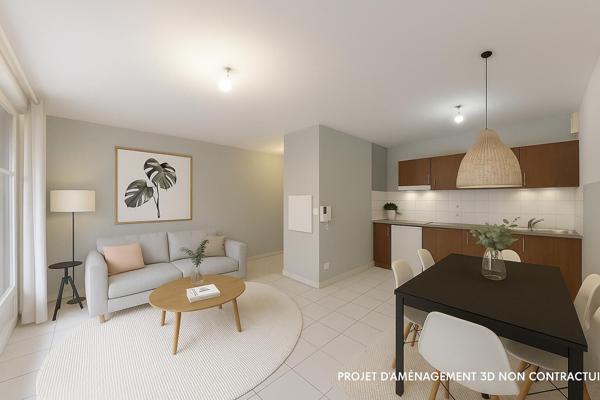 TOULOUSE - Charmant appartement T2 - 42m² avec jardin 60m² et parking en sous-sol