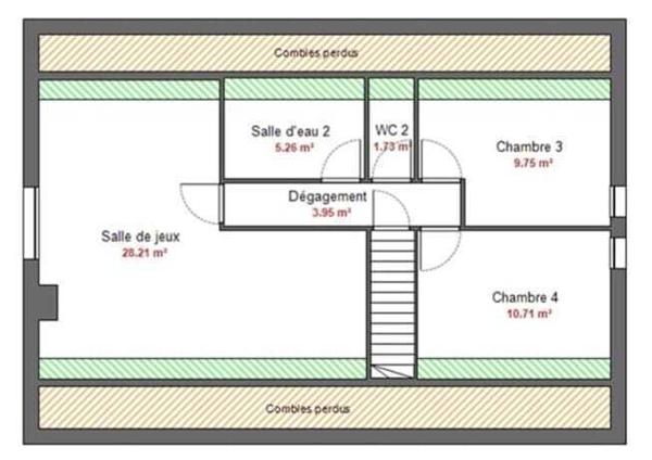 Dans quartier recherché, Maison familiale, T5 sur 810m² de terrain
