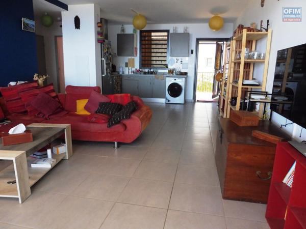 Appartement récent trois pièces de 62 m² à St Leu, quartier Grand Fond.