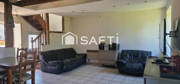 Maison de campagne avec sa longère à rénover