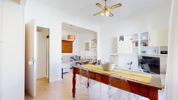 NICE - FLEURS : TRÈS BEAU 2 PIÈCES AVEC BALCONS EN AVANT DERNIER ÉTAGE