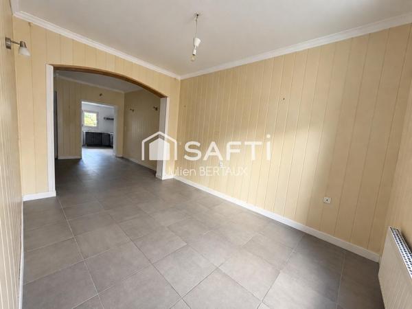 HAUTMONT – MAISON SEMI-INDIVIDUELLE 102 M² – 3 CHAMBRES