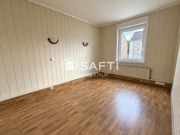 HAUTMONT – MAISON SEMI-INDIVIDUELLE 102 M² – 3 CHAMBRES