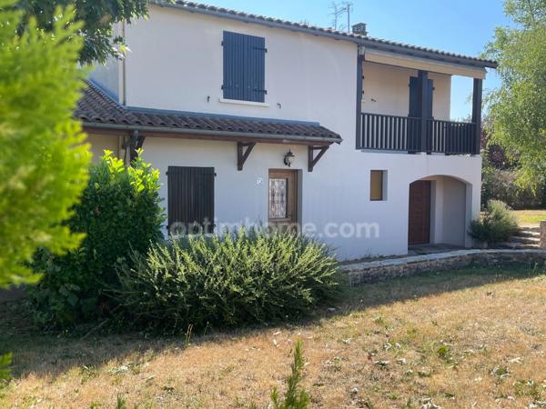 Maison avec garage et atelier sur 1900m2 de terrain