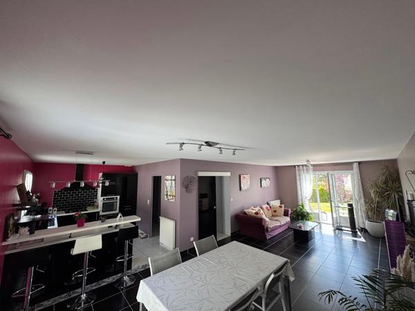 Pavillon  récent plain-pied T6 129m² sur sous-sol aménagé
