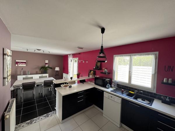 Pavillon  récent plain-pied T6 129m² sur sous-sol aménagé