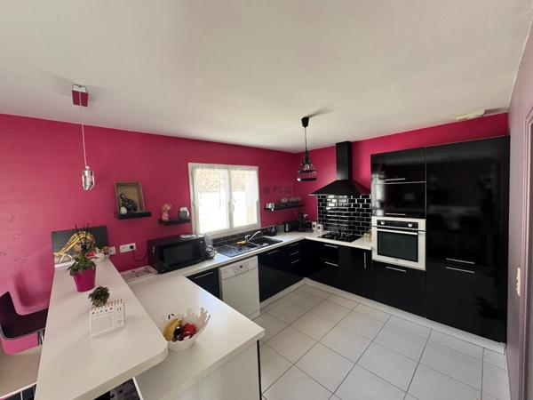 Pavillon  récent plain-pied T6 129m² sur sous-sol aménagé
