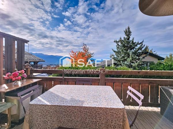 Chalet lumineux plein sud avec vue Pyrénées