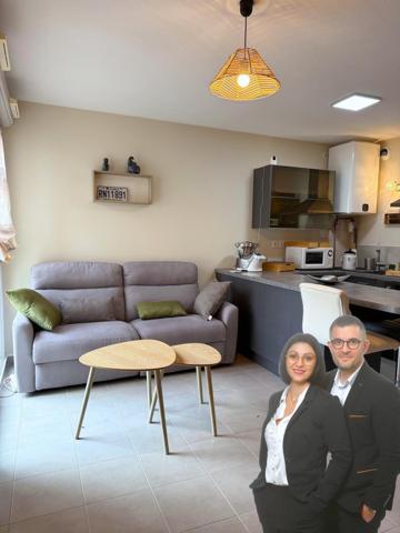 Appartement T3 rénové avec loggia et garage