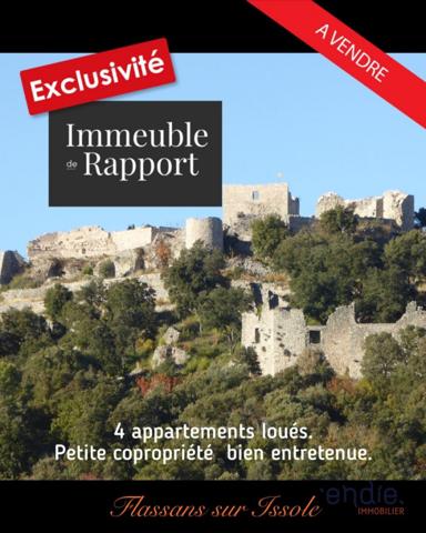 Immeuble de rapport à vendre-4 Appartements.