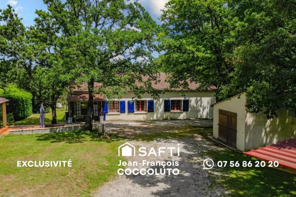 Maison 4 chambres avec parc et piscine