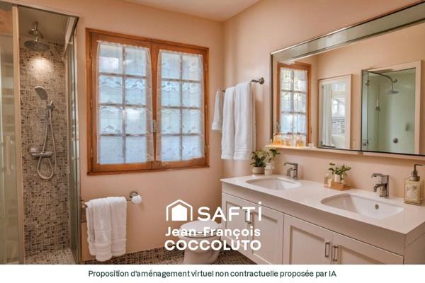 Maison 4 chambres avec parc et piscine