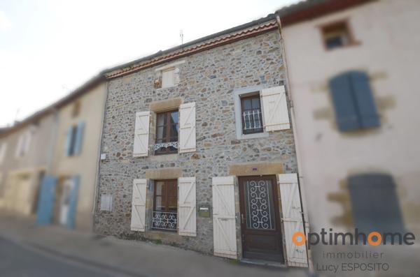 Maison de village avec jardin à LESSAC (16)