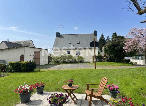 Maison familiale Questembert, vie de plain-pied, sous-sol, sur terrain constructible