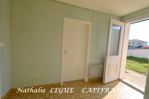 (85) Vendée BEAUVOIR sur MER proche NOIRMOUTIER , Maison 120 m² à vendre 7 pièces terrain 736 m² clos, 3 chambres , 1 bureau , cellier