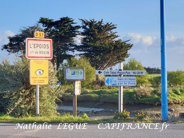 (85) Vendée BEAUVOIR sur MER proche NOIRMOUTIER , Maison 120 m² à vendre 7 pièces terrain 736 m² clos, 3 chambres , 1 bureau , cellier