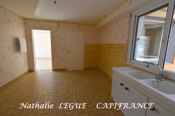 (85) Vendée BEAUVOIR sur MER proche NOIRMOUTIER , Maison 120 m² à vendre 7 pièces terrain 736 m² clos, 3 chambres , 1 bureau , cellier