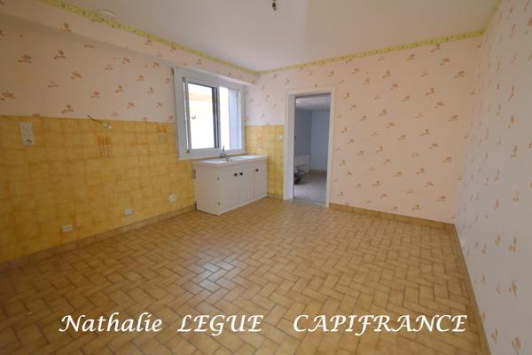 (85) Vendée BEAUVOIR sur MER proche NOIRMOUTIER , Maison 120 m² à vendre 7 pièces terrain 736 m² clos, 3 chambres , 1 bureau , cellier