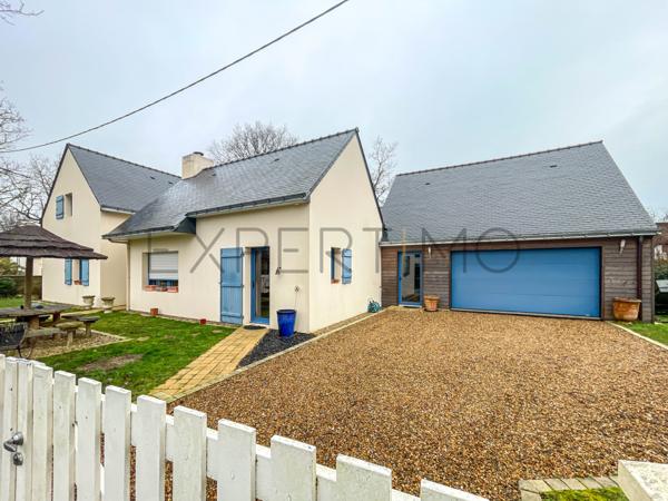 Saint-Lyphard (44410) Charmante maison familiale 4 chambres – 782 m² de terrain – Garage 65 m² – Proche mer