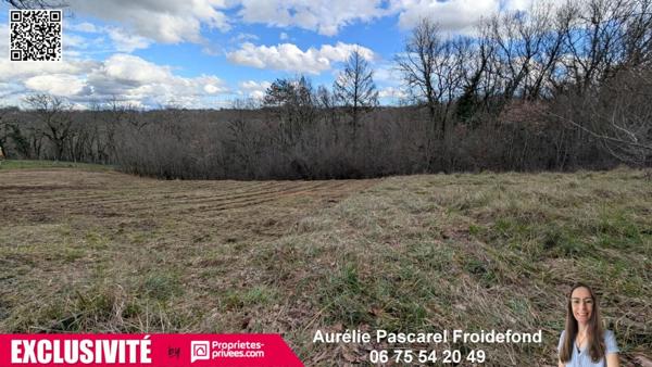 5 min BRIVE - Terrain Constructible poss. TOUT-A-L'EGOUT - 1600 m2 - 24 990 euros