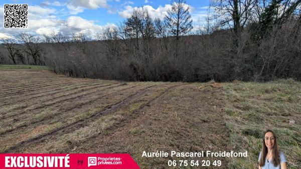 5 min BRIVE - Terrain Constructible poss. TOUT-A-L'EGOUT - 1600 m2 - 24 990 euros