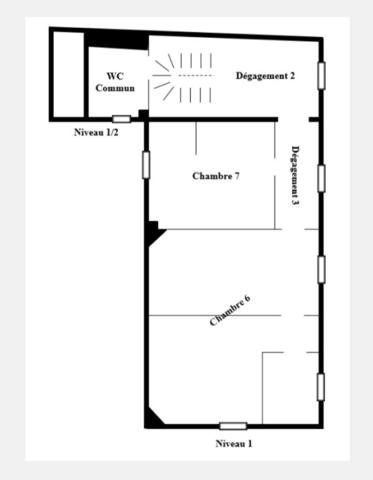 Brasserie d'angle PMU FDJ Chambres d'hôtes +Studio