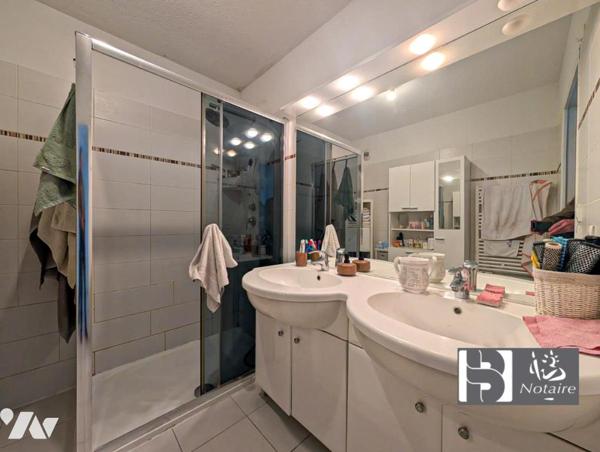 Antibes, 3 pièces avec terrasse et double garage, 4e étage, secteur recherché, DPE B