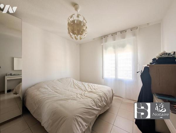 Antibes, 3 pièces avec terrasse et double garage, 4e étage, secteur recherché, DPE B