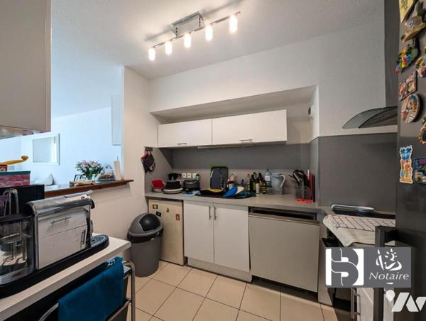 Antibes, 3 pièces avec terrasse et double garage, 4e étage, secteur recherché, DPE B