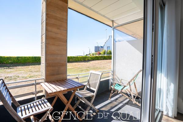 Appartement T2 à vendre sur la corniche de Concarneau vue mer, rénové , Concarneau