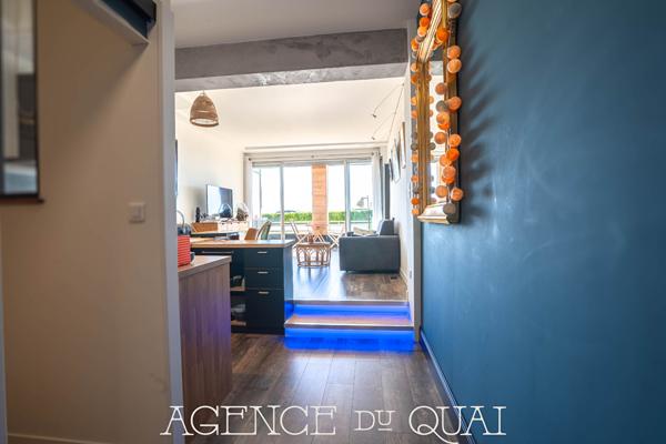 Appartement T2 à vendre sur la corniche de Concarneau vue mer, rénové , Concarneau