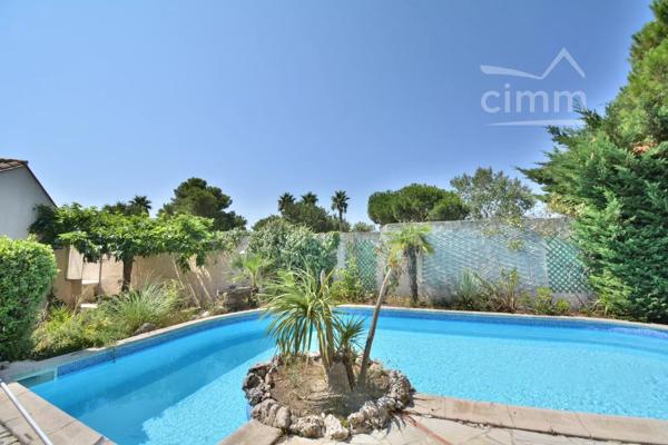 VENTE - SAINT CYPRIEN PLAGE - BELLE VILLA 4 FACES- PISCINE - 6 PIECES - 66750 - PYRENEES ORIENTALES - REGION OCCITANIE