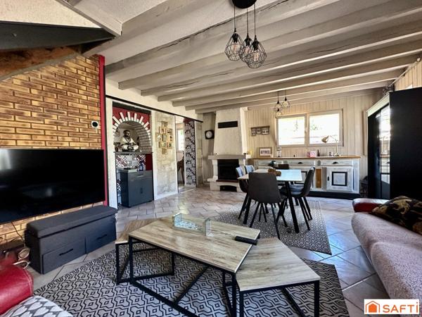 Maison de 124 m2 avec 3 grandes chambres et piscine !