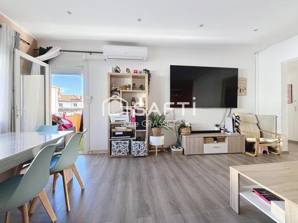 Appartement de 90 m² lumineux et rénové