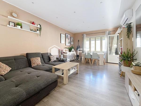 Appartement de 90 m² lumineux et rénové