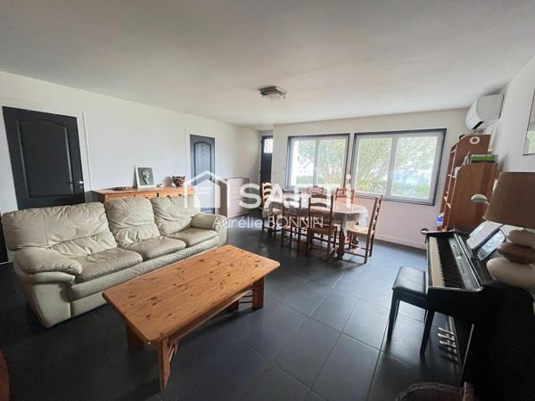 Talence maison de plain pied implantée sur un terrain de 550m² avec piscine