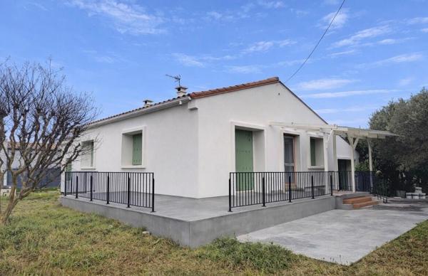 VILLA PLAIN PIED, 90 m2 (grand jardin et garage de 32m2)