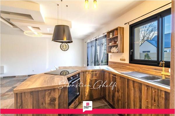 belle maison de plain-pied à pieds des commerces-3 chambres- garage