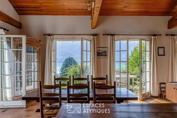 Maison à rénover avec vue lac