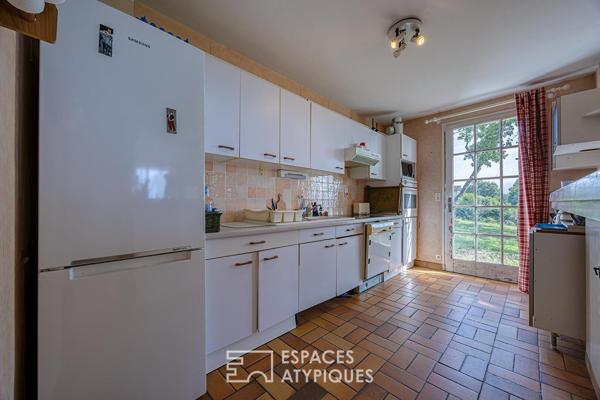 Maison à rénover avec vue lac