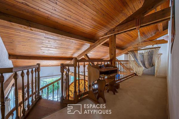 Maison à rénover avec vue lac