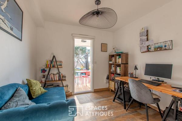 Charmante maison d’architecte avec piscine