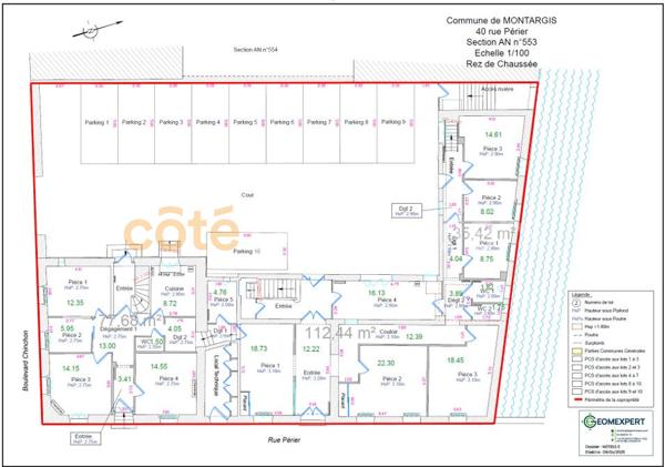 Vente Immeuble266 m² - 12 Pièces - MONTARGIS (45200)