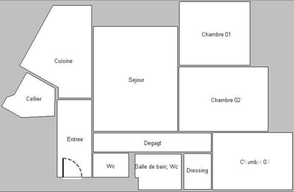 Appartement à vendre 4 pièces 87 m² Paris 19