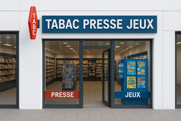 TABAC-PRESSE-LOTO / CA 240 000 € / COMMISSIONS 160 000 € / EBE 125 000 € / EMPLACEMENT PREMIUM SUR CENTRE COMMERCIAL DE VILLAGE ENTRE AUDE ET HERAULT