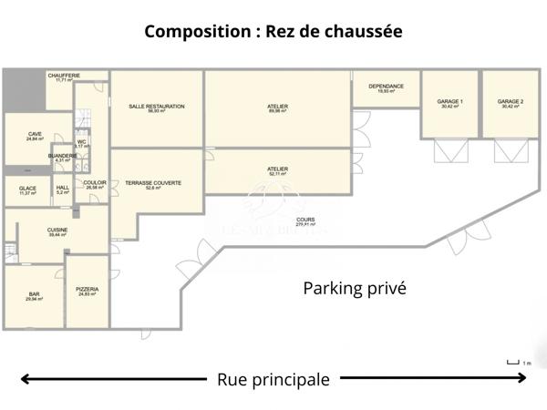 Potentiel exceptionnel de près de 1 000 m² – Axe Roanne / Paray-le-Monial