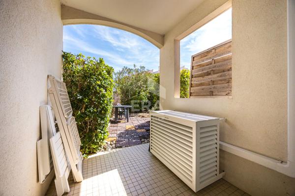 Saint Cyprien plage : appartement à vendre avec jardin, parking et accès direct à la plage