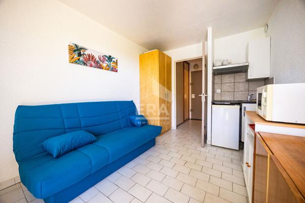 Saint Cyprien plage : appartement à vendre avec jardin, parking et accès direct à la plage