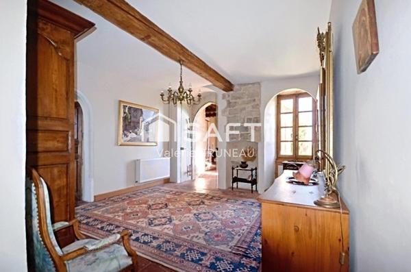 CHATEAU MEDIEVAL RENOVE 550M2 / APPARTEMENT  / STUDIO sur plus de 2Ha de terrain