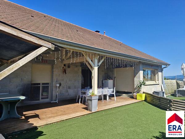 Maison Plain pied sur sous sol semi-aménagé 156 m² Les Avenieres Veyrins Thuellin